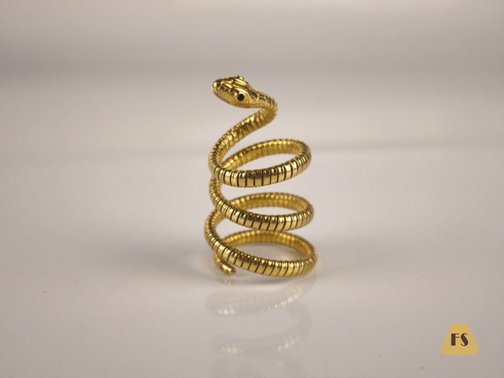 Anel Serpente Tubogas