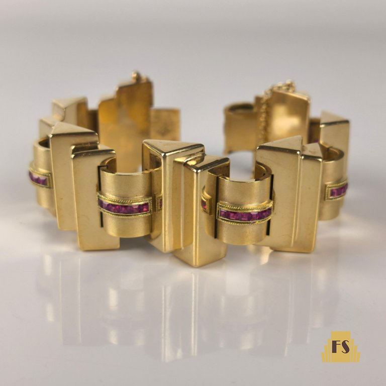 Pulseira Art Deco